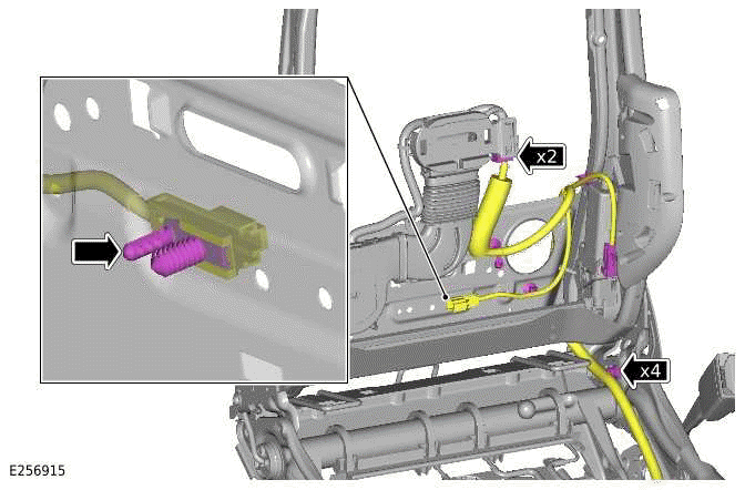 Front Row Seat Recliner Motor